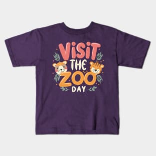 Visit the Zoo Day – December Kids T-Shirt